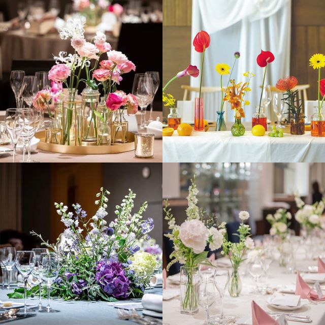 結婚式会場の装花や装飾の決め方Wedding marche