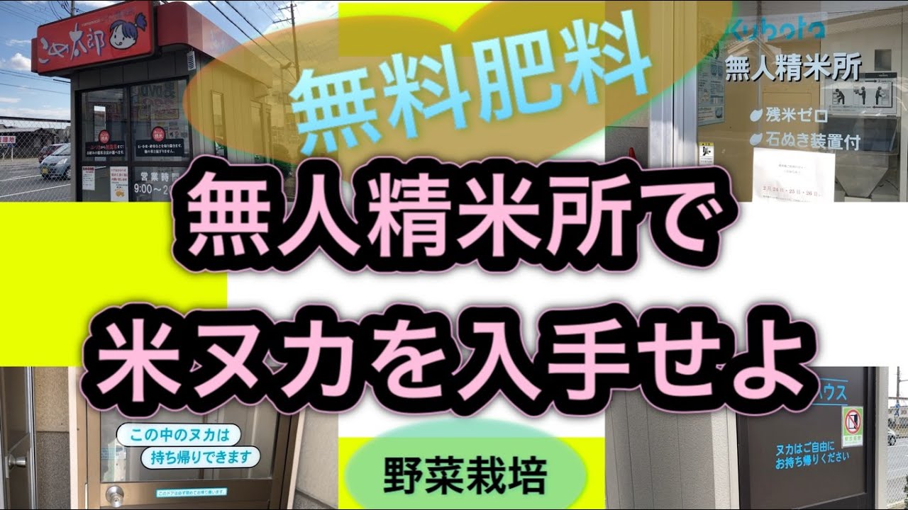 地域別で見つける！米ぬかが無料でもらえる場所ガイドマニアな毎日