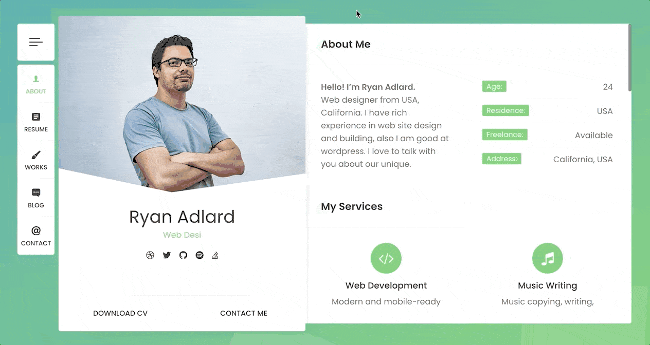 自己紹介カード・シートを無料作成！簡単にデザインをプロフィール帳を手作りできるAI搭載スマホアプリCanva キャンバ