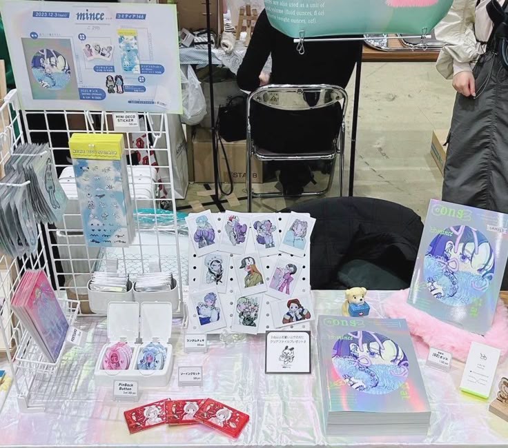 お役立ち コミケ・コミティアのスペース設営│同人誌即売会のディスプレイ実例プラ子のお楽しみエッセイ