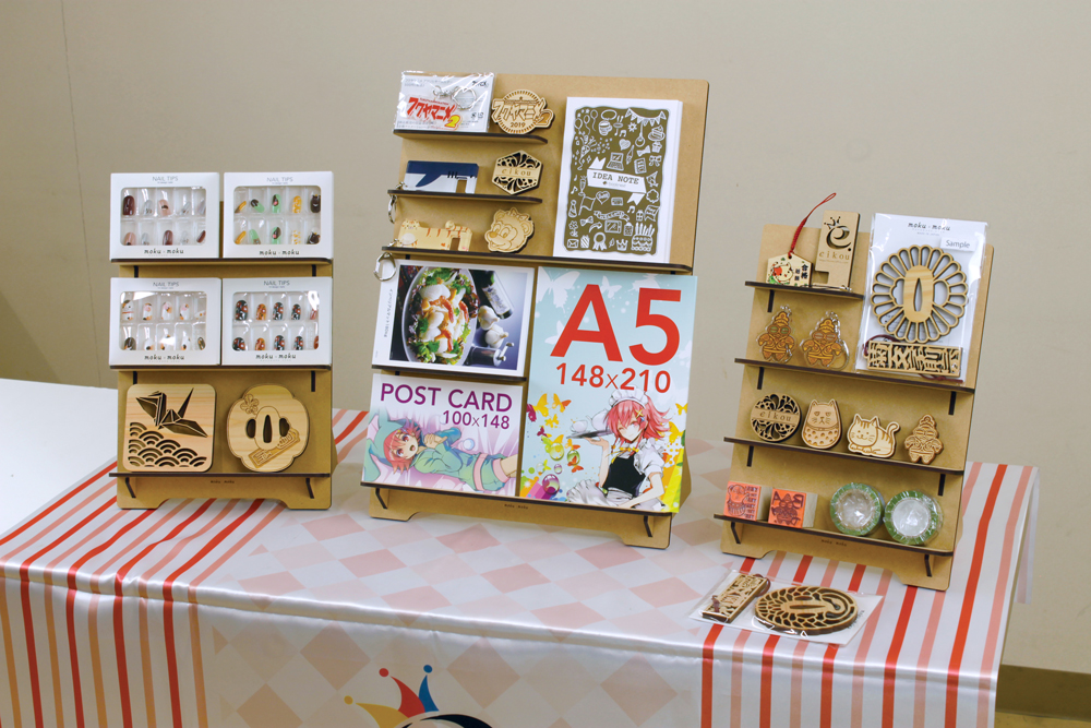 A5本向けサイズ同人誌 アクセサリー グッズ陳列棚 - 造形工房きったん - BOOTH