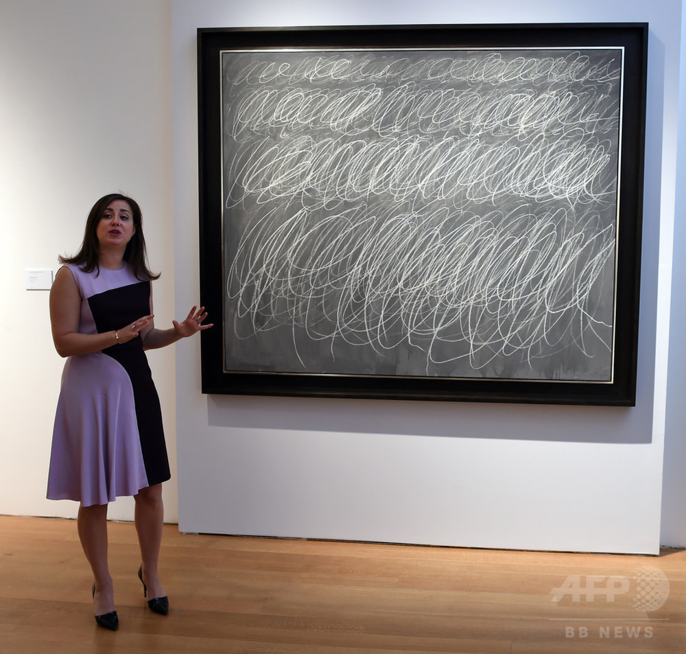 超美品 サイ トゥオンブリー アートポスター 特注額装済 Cy Twombly Cy TwomblyGagosian Gallery