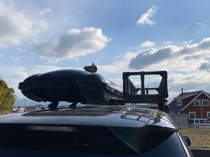 フリードにルーフボックスを1人で設置する方法