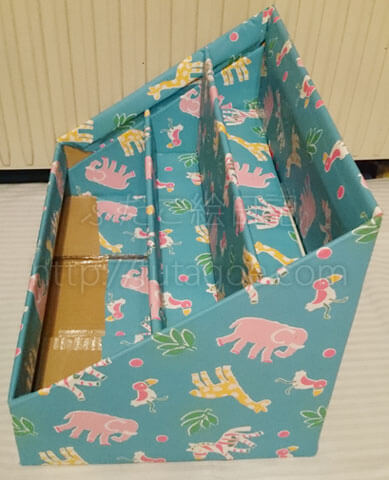 ♪牛乳パックとダンボールとフェルトで手作り本棚♪愛知県大府市 ０～６歳のためのなないろリトミック 現代っ子の経験不足を解消し、子育てに必要な愛情と知識が手に入る♡河合直子