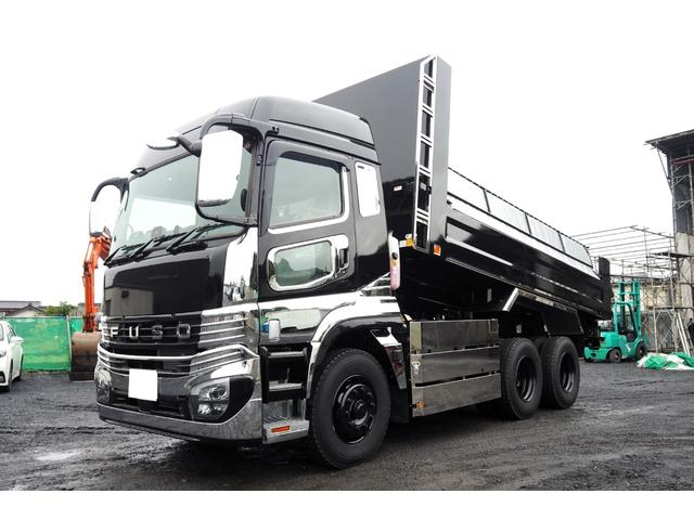三菱ふそう スーパーグレート 極東開発製ダンプ 車検あり ４２８馬力の中古車グーネット中古車