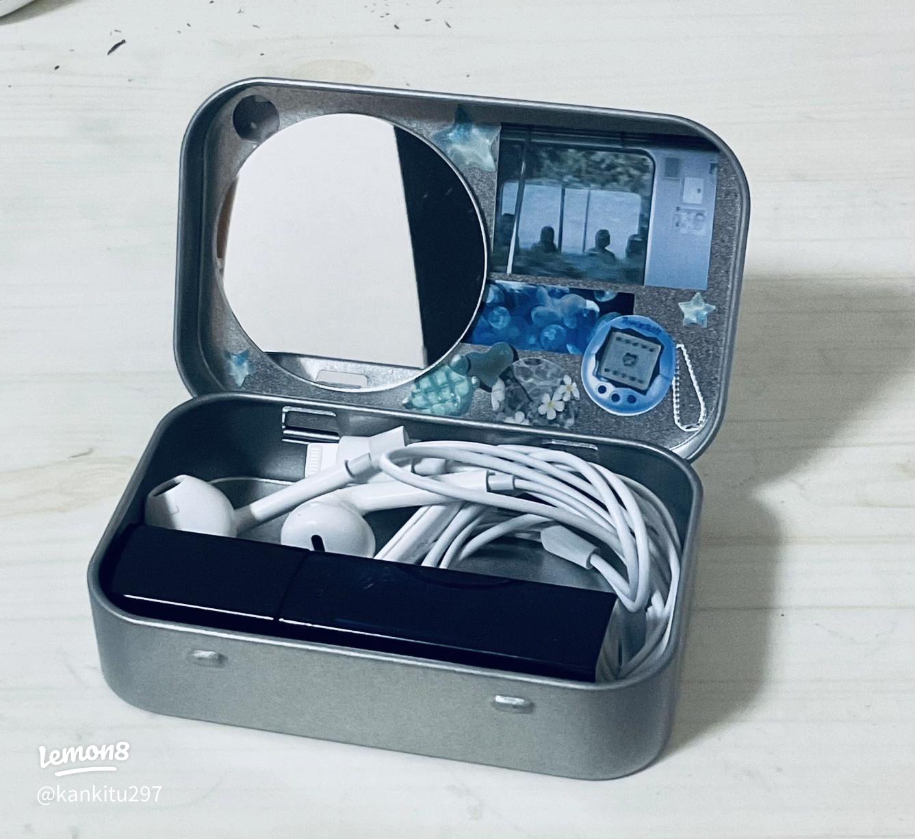 ミント缶を使った可愛いミニウォレット缶のアレンジ方法