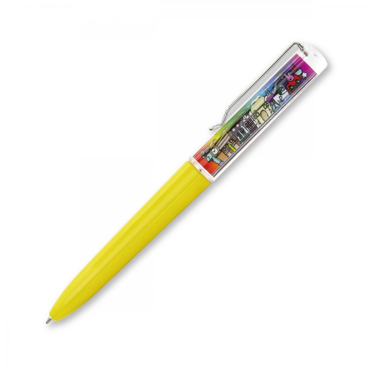 New 4in1ボールペン MC-ST087 オリジナル名入れノベルティ・記念品を小ロット 5個～ で! キラメックノベルティ