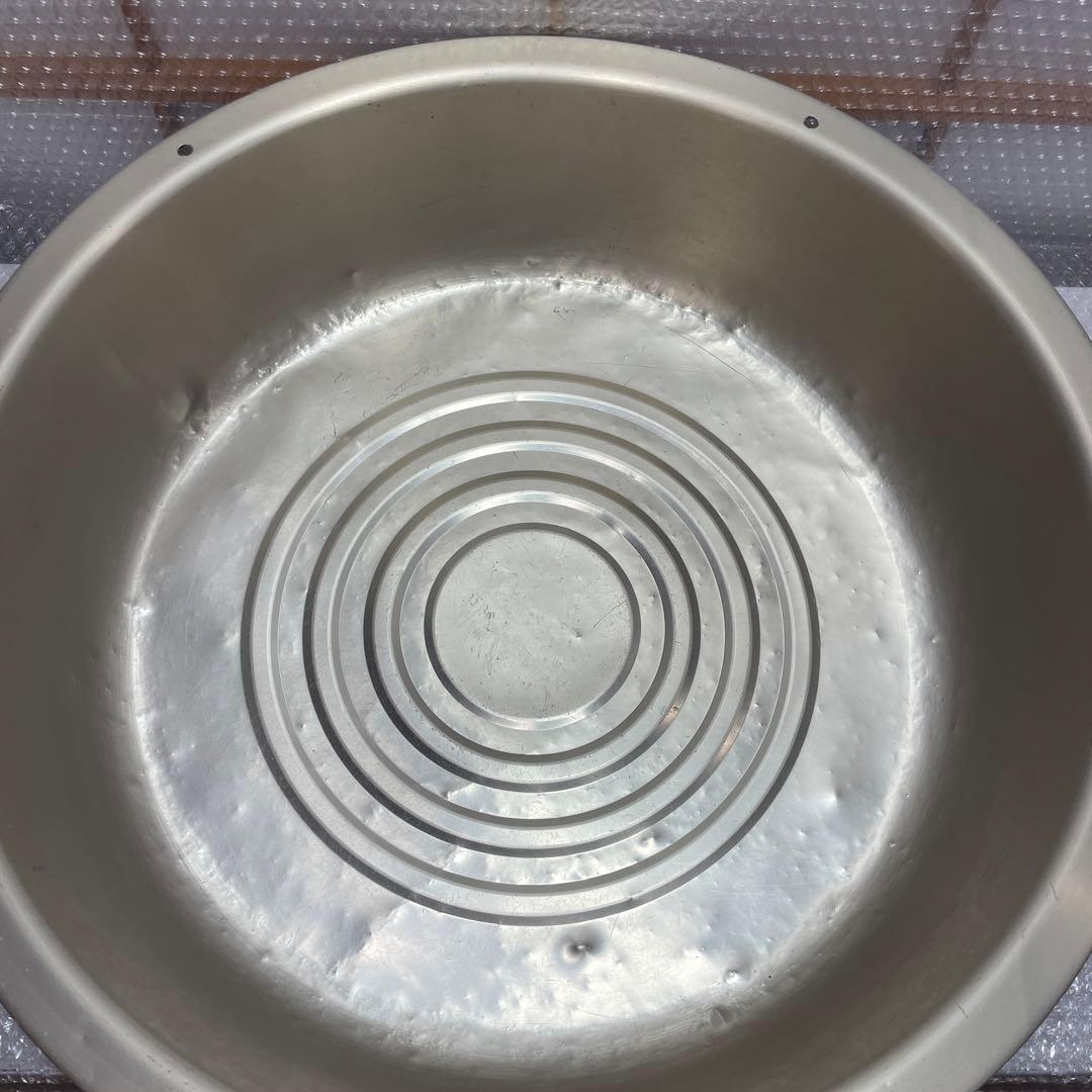 特大!!◇ステンレス製◇金盥 タライ 直径47cm 48cm 5個セット