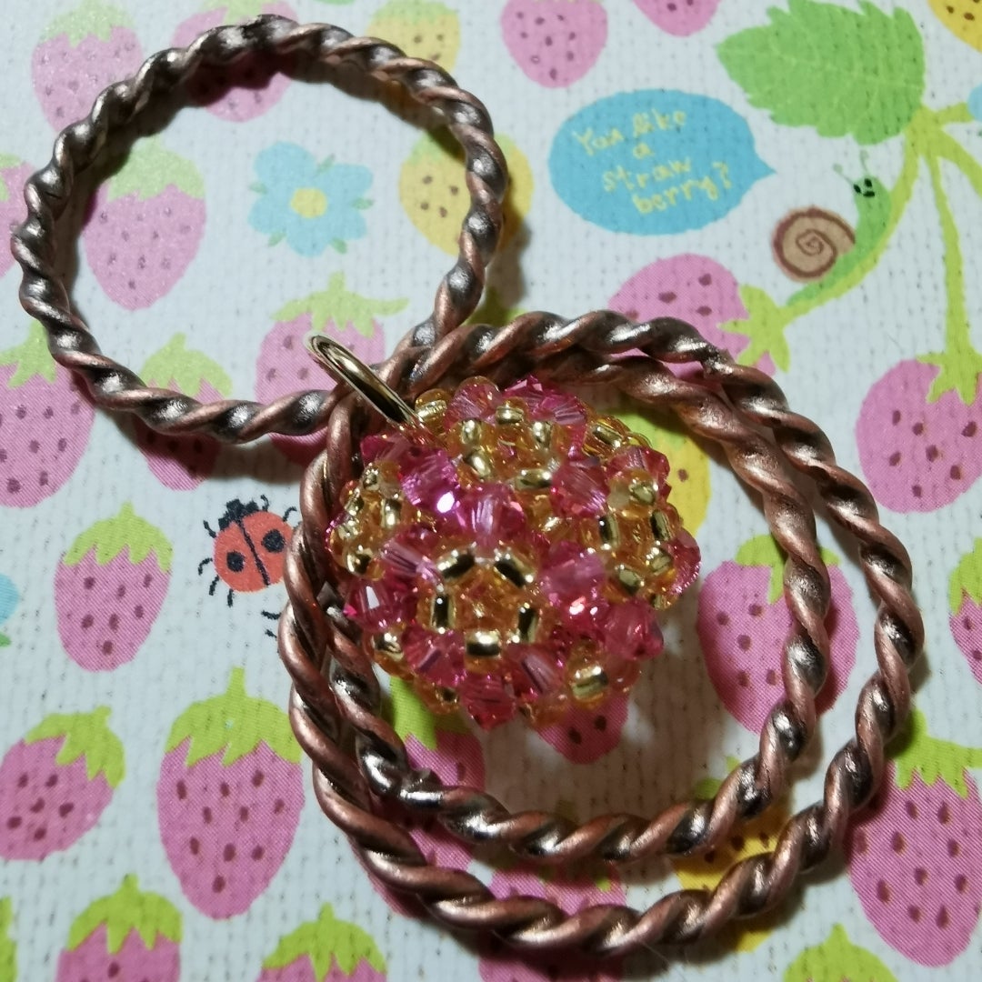 フラワーオブライフとテンソルリングのオルゴナイトペンダント バリ島2myuhoshi7