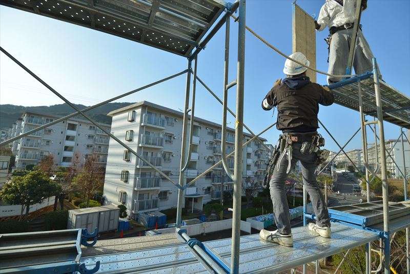 足場解体作業手順書