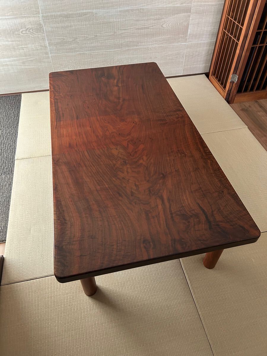 名作！ジョージナカシマ 桜製作所 グラスシートチェア ウォールナット無垢材 い草 一人掛けソファ 1P