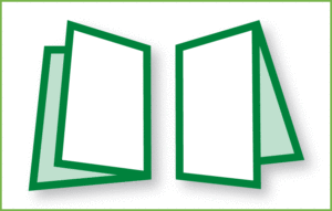 縦2つ折り名刺、ポイントカード価格表 - 名刺 印刷の名刺 ランド