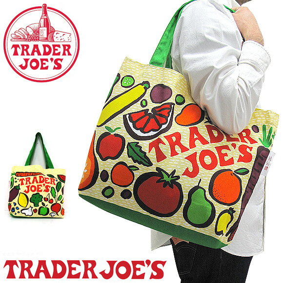 新品・希少 正規品 タグ付TRADER JOE'S トレーダージョーズトートバッグ レギュラーサイズとミニ