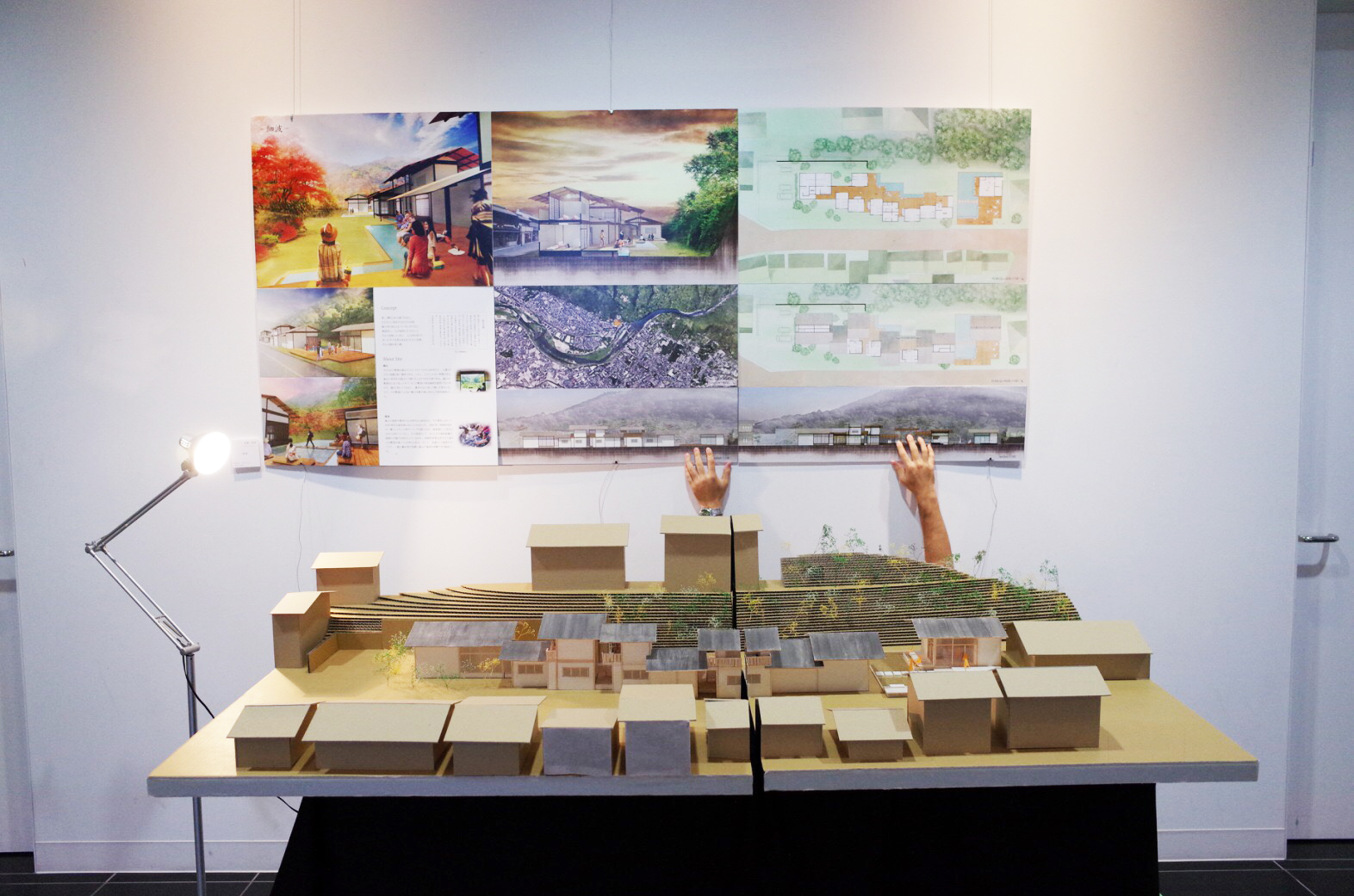 講演会・大学講義用プレゼンパワーポイントサンプルクイックボードデザイン