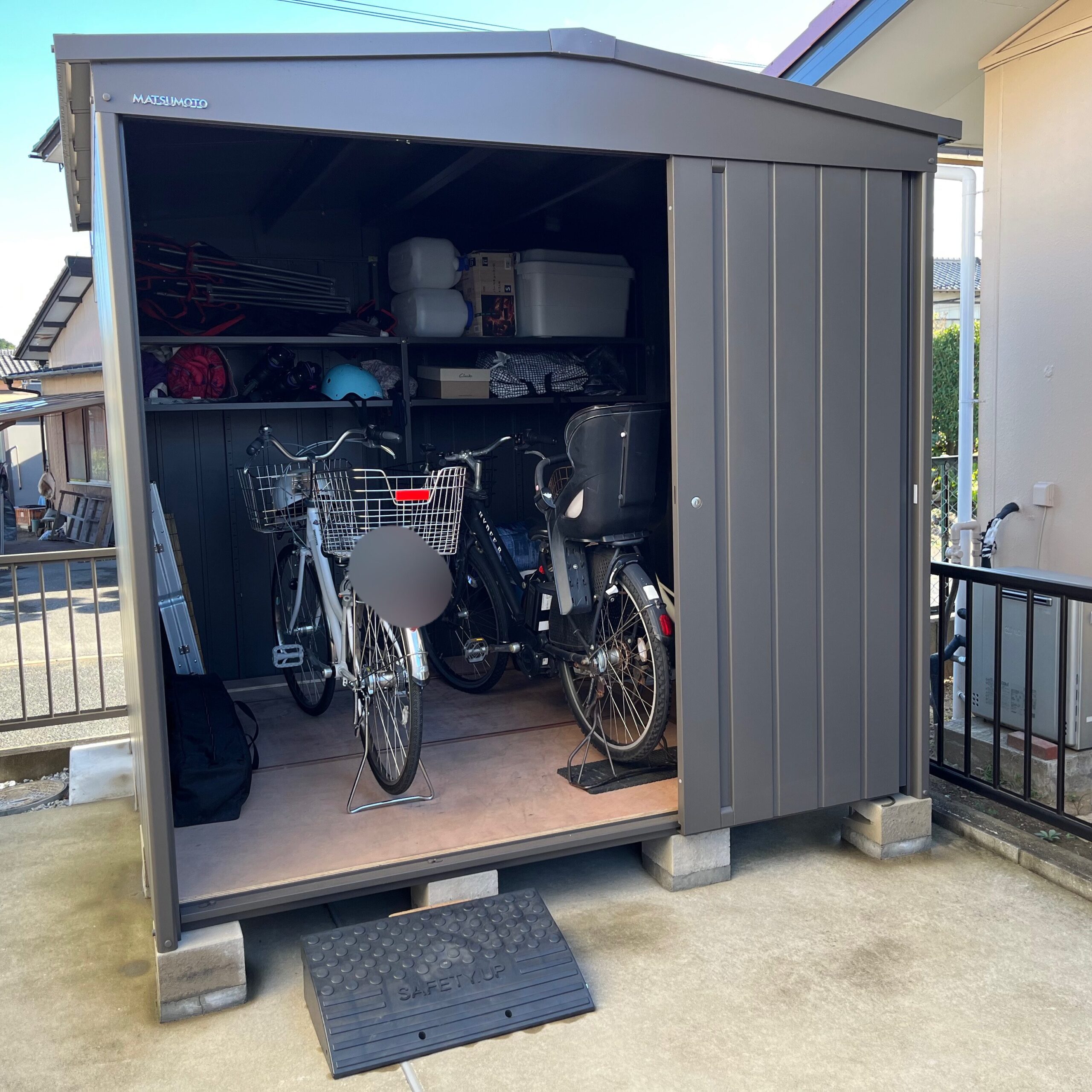 ミニサイクルポート Ruf Ruf ルフルフサイクルポート自転車置き場屋根雨よけ自転車 ひさしっくす: 後付け庇専門店ひさしっくす- 通販 - Yahoo!ショッピング