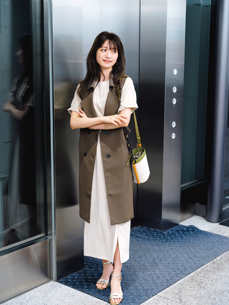 UNIQLO黒パンツ ややぽっちゃりさんにおすすめの晩夏コーデ5選4yuuu