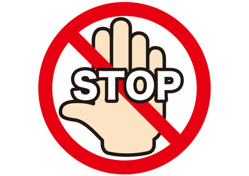 バイク進入禁止の標識 イラスト素材7598200- フォトライブラリ