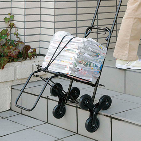 大容量で重い荷物を運べてコンパクトに収納可能、椅子としても便利なMOYA「キャリーカート」レビュー - GIGAZINE