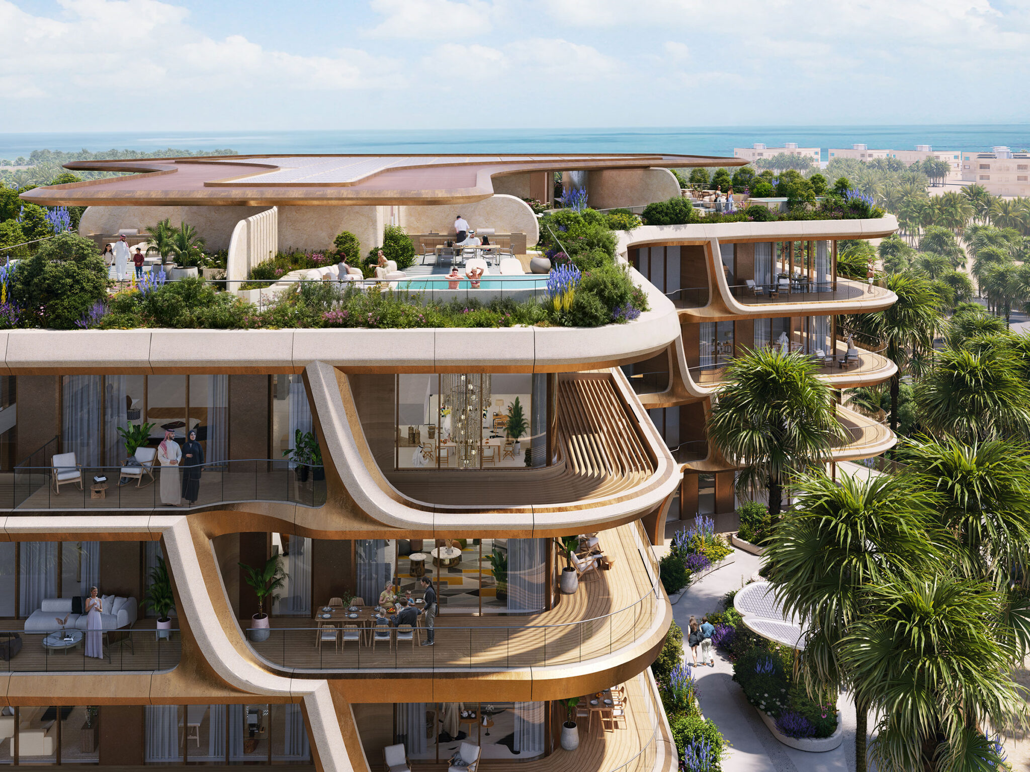 ≪成田発着カタール航空≫高層ビル群が立ち並ぶラグジュアリー都市ドーハ☆NEWランドマーク・カタラタワー内『フェアモント ドーハ』滞在4日間QA-TQ04-0B155,800円～290,500円海外旅行のSTW