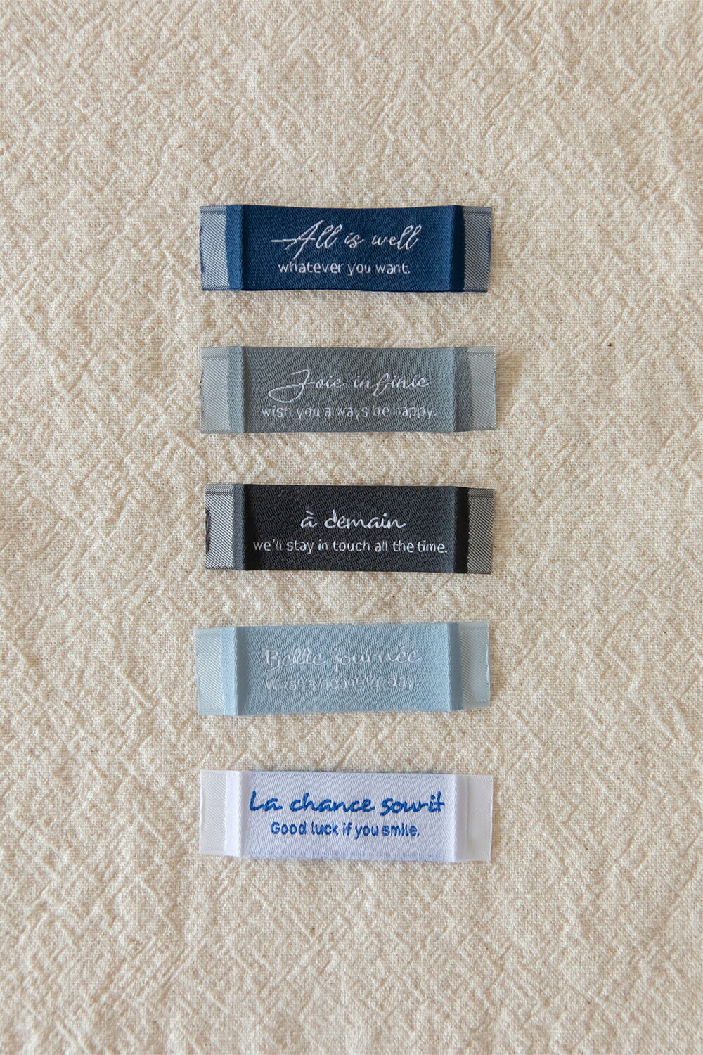 手縫いで作れる！ワッペンみたいなネームタグの作り方│koshirau 拵う こしらう