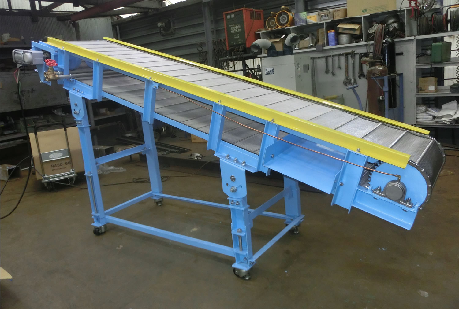 ベルトコンベヤ製作製造製品ご紹介 - ベルトコンベヤJPはベルトコンベア製造製作や修理メンテナンス