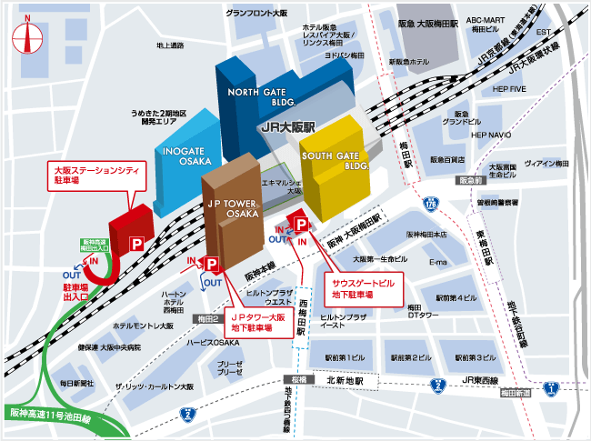 バルセロナの駐車場