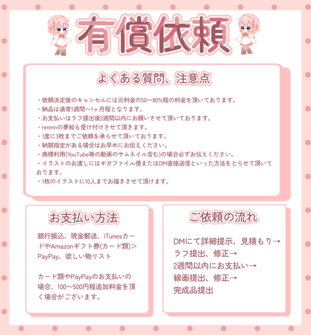 イラスト有償依頼のやり方 まとめ 画像付きイラストレーターの教科書