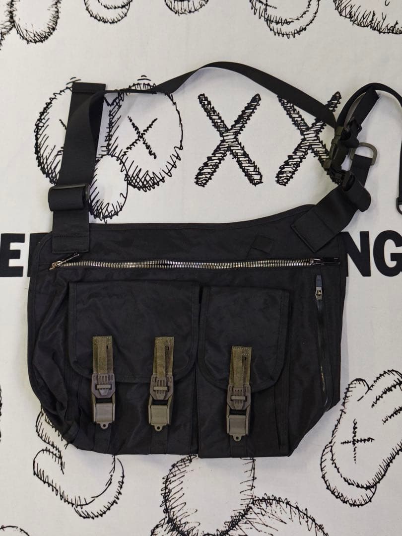 ACRONYM 3A-1 LAMINAT L2 BLACK THIRD ARM INTEROPS EINSATZTASCHE BAG アクロニウムメッセンジャーバッグ ショルダー 3RDARM