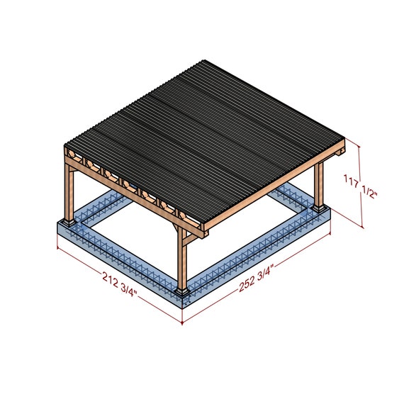 DIY！木製！サイクルポート！図面付き