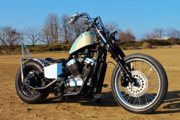 ホンダ スティード４００ チョッパーカスタム ロングフォーク スポーツスタータンクＵＮ－ＯＮ新車・中古バイクなら グーバイク