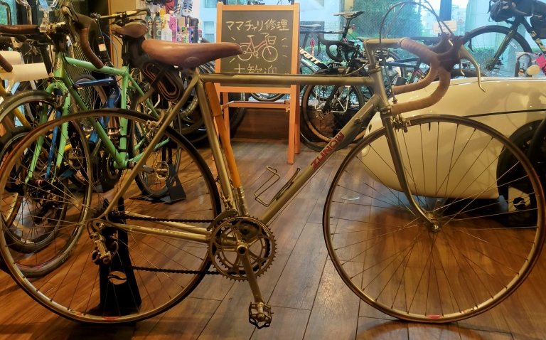 ヴィンテージロードバイク カンパニョーロスーパーレコード コロンバスSLX テルテルBLOG│大阪の自転車買取、中古