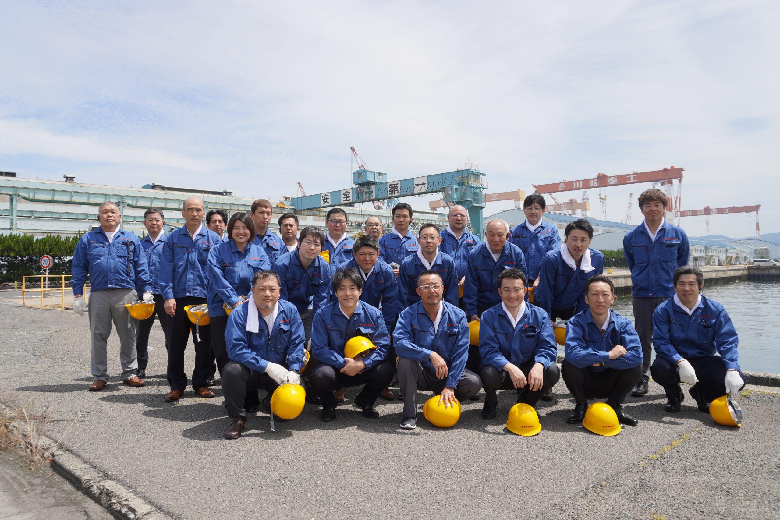 テレビ東京系列の和風総本家観てたら、 川崎重工 株 坂出工場の LNGアルミ球体タンク製作過程で、 弊社が関わった物件が