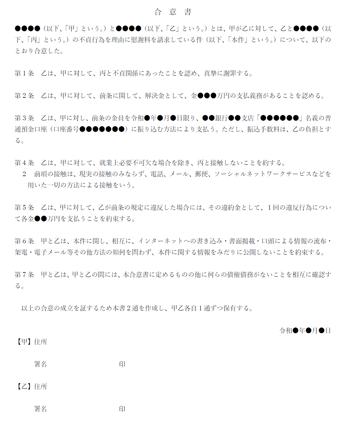 秘密保持に関する誓約書 NDA とは？無料テンプレートで作成ポイントを解説株式会社エフアンドエム