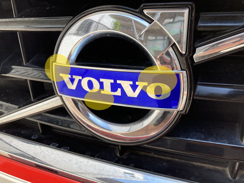 Volvoエンブレム シールが剥がれる ボルボ V50・MB by jouhoku - みんカラ