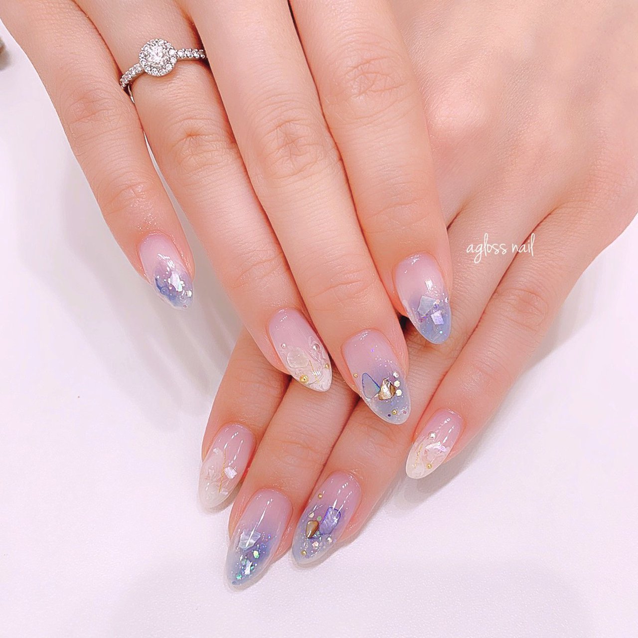 2025年秋トレンド ネイビー オフィスのネイルデザイン集人気順ホットペッパービューティ