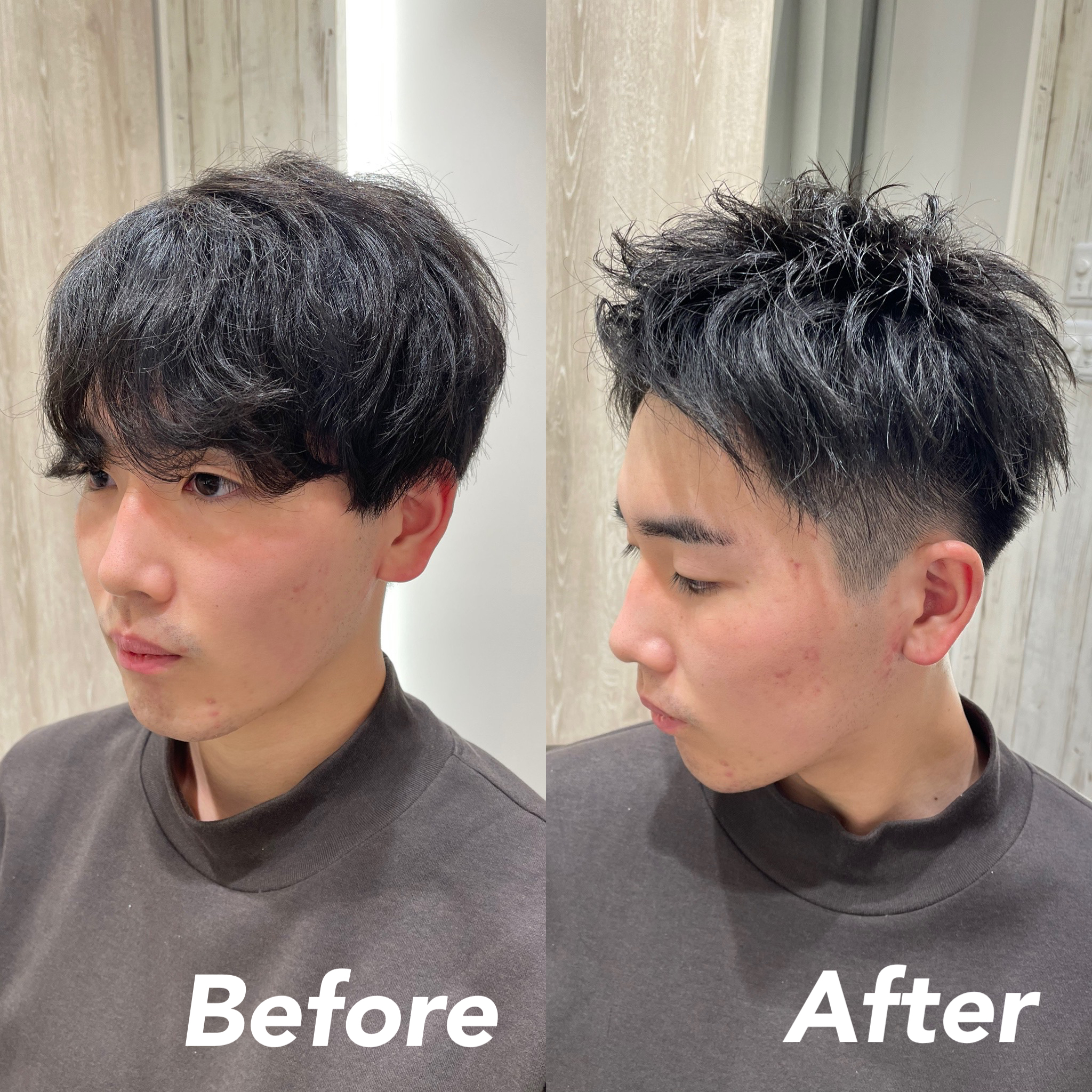 2025 ビジネスパーマビジパLIPPS hair Ray GINZAメンズヘア・髪型ランキングのMENS HAIRSTYLE