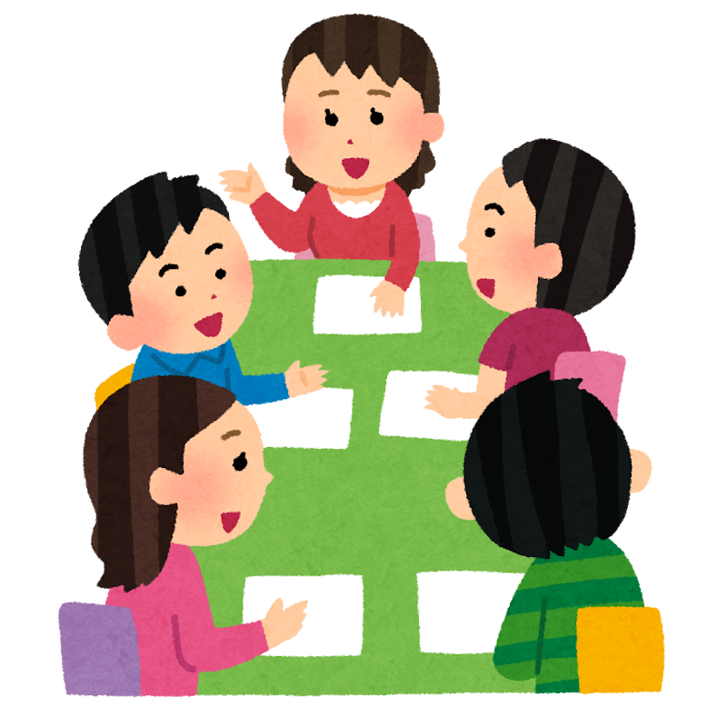 会議の無料イラストフリーイラスト素材集 ジャパクリップ