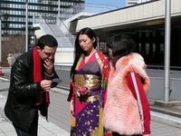 KYOKO HIGA レイヤード シャツジャケット 比嘉京子 七分袖 カーキ L - メルカリ