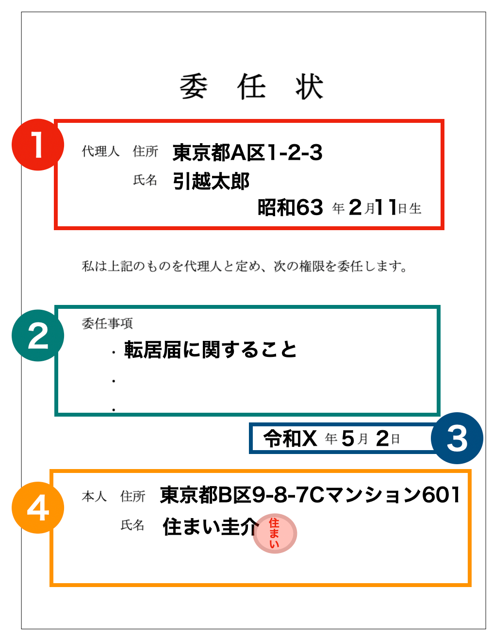 委任状テンプレート ゆうちょPDF