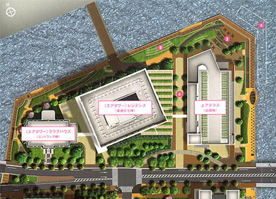 芝浦アイランドエアタワー 共用施設賃貸タワーマンション