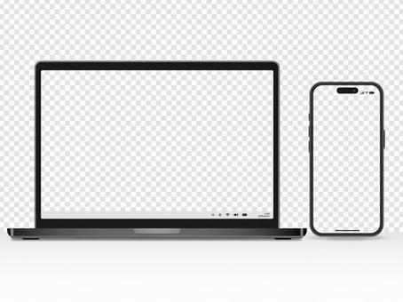 ノートパソコン ビジネスの無料イラスト 正面向き 65998素材Good