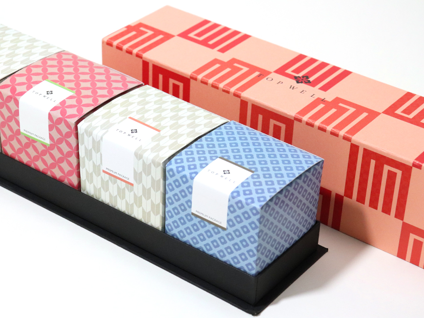 黒色をベースに金色をアクセントにしたギフト箱のパッケージデザイン株式会社KYO2 DESINGブランディング・パッケージ・広告デザイン ・WEB神戸・大阪