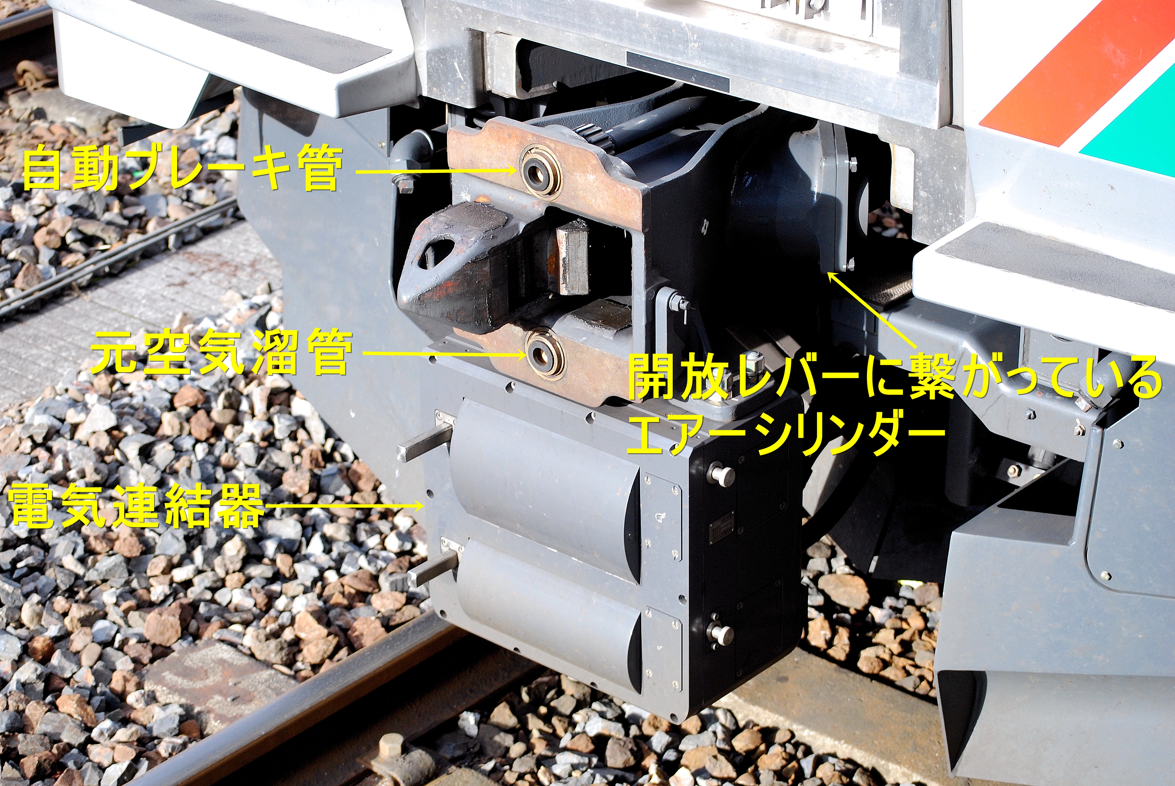 名鉄式自動解結装置AGUI NET