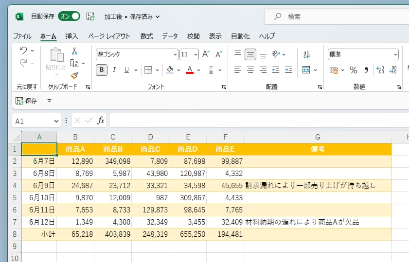エクセルの見やすい表おすすめテンプレート！作り方やデザインを見やすくする方法 – 経営支援クラウド 「スーツアップ」