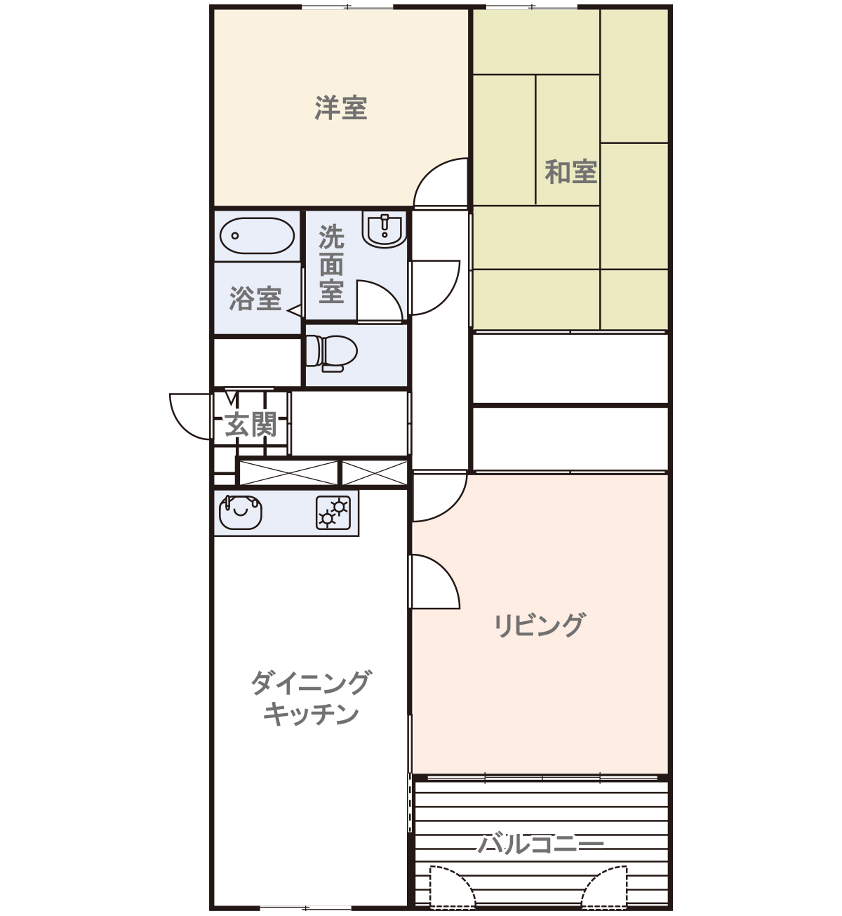 マンションの平面図とは？具体例と記号の読み方・図面の見方を解説ゼロリノベジャーナル