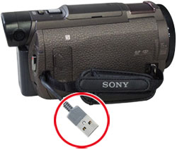 ビデオカメラで撮影した映像をUSBケーブルでパソコンに取り込む動画解説動画ファン