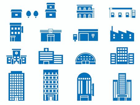 オフィスビルや中小企業の建物のイラスト素材94981775- PIXTA