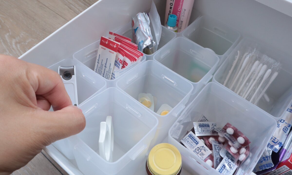 無印良品 ダイソー 薬ケースTikTok