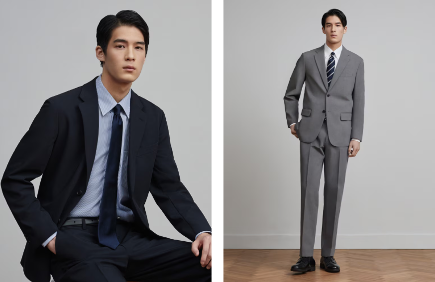 アパレル美品 UNIQLO ユニクロ セットアップスーツ 上下 ジャケット パンツ ネイビー 紺 M メンズ 人気 ビジネスフォーマルYahoo!フリマ 旧PayPayフリマ