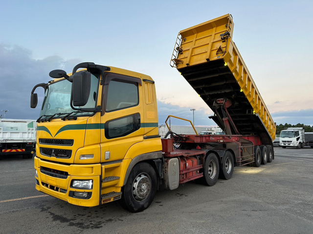 中古ダンプ 三菱ふそう 三重・長野・新潟 スーパーグレート 2PG-FV70HX19,950kg・大型 10t中古トラックのトラック王国